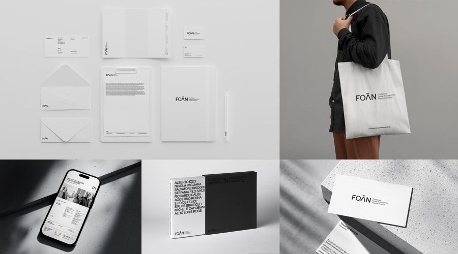 La nuova visual identity di FOAN targata Pluff Studio